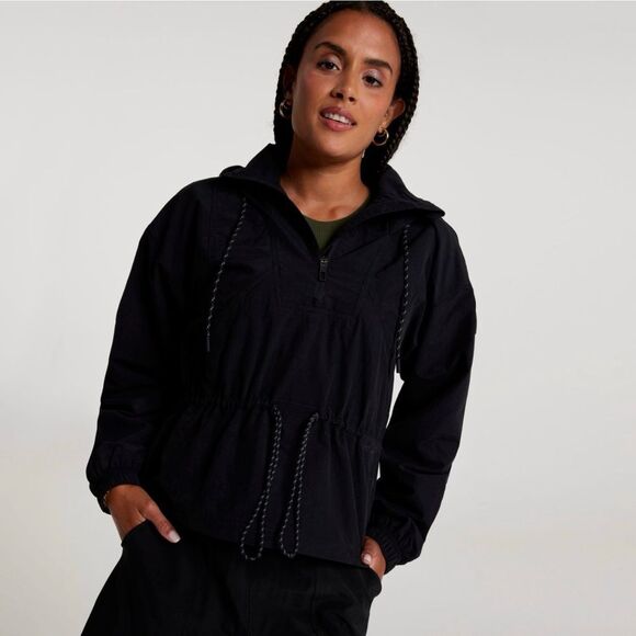 New Women's CALIA Women's Hooded long sleeve Windbreaker black size XL $118 - Picture 2 of 11